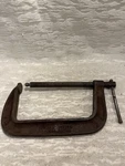 Vintage Usa Made 8" C-clamp Brink & Cotton No. 148-8 Ductile Iron -- 9311. Fixed Price $18.50.