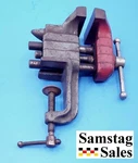 Vintage Stanley Usa Defiance 1209 Art Deco Table Top Vise 2-1/2" Wide Jaws. Fixed Price $79.00.