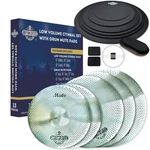 Drum Mute Pads 13PC Cymbal Silencer Set Silver Soundpier Rhythm Bytes Volume. Fixed Price $179.99.