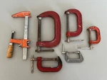 Adjustable Brand 1450-5 3 2 C-clamps & Jorgensen Lot. Fixed Price $24.99.
