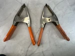 Vintage Pony 3203 Usa Spring Clamps Set Of Heavy Duty 9" Woodworking Tools. Fixed Price $19.99.