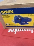 Irwin 4935504 4" Cast Iron Mechanics Vise 120 Swivel Base Clamp. Fixed Price $45.00.