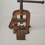 Vintage Ridgid B-Y-2-1/2 Bench Pipe Vise Bender Iron Usa Early Square Nuts 28300. Fixed Price $34.99.