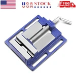 2.5" 3" 4" Bench Vise Clamp Table Flat Drill Press Vice Milling Machine Blue. Fixed Price $25.99.