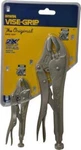 Irwin 2 Piece Locking Plier Set Comes Display Card. Fixed Price $35.61.