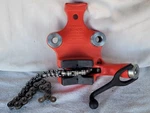 Ridgid BC-410, 1/8" 4" Capacity Top Screw Bench Chain Pipe Vise, New Open Box!. Fixed Price $307.77.
