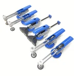 Lot Of 6 Rockler Auto-lock T-track Hold Down Clamps Used Nice Working Condition!. Fixed Price $94.99.