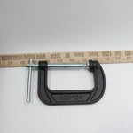 Husky C-clamp Metal Black 740 Lbs 3" 823-104. Fixed Price $5.24.