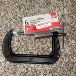 Bessey CM60 Drop Forged C-clamp In. With 3 Opening. Fixed Price $7.99.