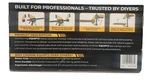 Equiptz 2-PIECE Bar Clamp Set 12 Jaw Size Reinforced Nylon Yellow/black. Fixed Price $29.99.