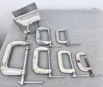 Stanley 80-702 Vise + Adj Clamps 2X1430 3", 21422 2.5", 1420 2" B&c 144 4". Fixed Price $38.99.