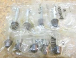 9 Pcs. Destaco 507208 Flat-tip Bonded Neoprene Spindle 5/16"-18. Fixed Price $69.95.