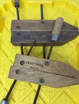 Vintage Jorgensen Craftsman Wooden Handscrew Clamp Woodworking Tool Usa. Fixed Price $40.00.