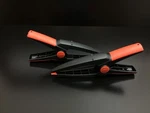 Bessey Clippix Xcl Spring Clamp 55MM Multicolor Lot 2 Pcs. Fixed Price $43.71.