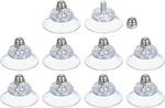 Uxcell 10 Packs Suction Cups For Glass 25MM/1" Dia Clear M4 8 Mm,. Fixed Price $18.57.