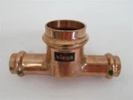 Viega 15493, 1/2" X 1" Pro Press Copper Tee. Fixed Price $20.00.