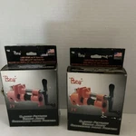 Set (2) Pony Clamp Fixtures For 3/4" Black Pipe #50. Fixed Price $32.81.