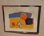 Hale Woodruff African American Artist Color Block Print Signed Framed Very Rare. Fixed Price $4997.50.