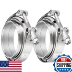 Vitonsbay 3.0 Inch Band Clamp Coupling With Flange Female Stainless Steel. Fixed Price $86.76.