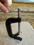 Columbian 4" Double Header C-clamp 42804. Fixed Price $12.74.