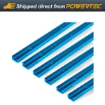 Powertec Double-cut Profile Universal 24" T-track Predrilled Mounting Holes, 6PK. Fixed Price $44.99.