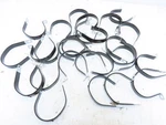 (qty 25) Vinyl Coated Metal Cushion P-clamp Wire Cable Clamping Dia. 3. Fixed Price $49.99.