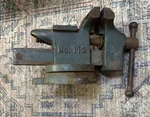 Vintage Littlestown No. 112 Swivel Bench Vise Anvil Cast Iron Usa. Fixed Price $89.99.