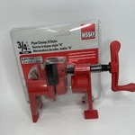 New Bessey H-style 3/4 In. Black Pipe Clamp Fixture Set. Fixed Price $23.97.