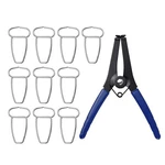 Spring Pliers With 10 Miter Clamps Woodworking Tool And Cl.... Fixed Price $28.37.