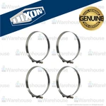 Genuine Dixon 6-1/4" T-bolt Pack (4) STBC625 Stainless Steel Hose Clamps. Fixed Price $52.11.