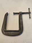 C-clamp Brink & Cotton 252 1/2 Deep Ductile Usa. Fixed Price $14.99.