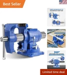 Forward HY-DT150B 6-INCH Heavy-duty Bench Vise With 360 Swivel Head. Fixed Price $288.99.