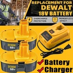 2PACK 18V Xrp Battery /charger For Dewalt DC9096-2 DW9095 DW9096 DC9098 DC9099. Fixed Price $49.00.