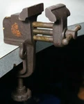 Vintage Modern Grip 2 All Purpose Clamp-on Table Vise Jeweler Hobby U.s.a.. Fixed Price $69.99.