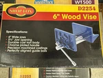 Shop Fox D2254 6" Wood Vise. Fixed Price $29.99.