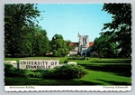 Penrod/hiawatha University Of Evansville Postcard Administration Building. Fixed Price $20.00.