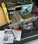 New 5" Columbian By Wilton D5 Workshop Bench Vise Swivel Base Model 11121. Fixed Price $174.99.