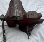 Columbian No. 04 Bench Vise, Jaw WIDTH/4 Opening, Swivel Base. Fixed Price $88.00.