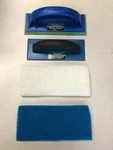 Diamond Tough Tools Epoxy Float And Scrub With Pads. Fixed Price $24.99.