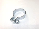 Repro Chrome 2.350" To 2.550" Muffler Clamp For Ac Cockshutt Int Mm Mh Mf Oliver. Fixed Price $13.95.
