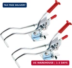 Uxcell 771LBS Adjustable Draw Latch Galvanized Iron Hook Bolt Self-lock Toggle. Fixed Price $36.94.