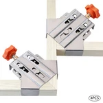 4PCS Set 90 Degree Right Angle Clip Clamps Corner Holders Woodworking Hand Tool. Fixed Price $18.47.