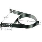 6" Duratech Adjustable Wall Strap For Class Chimney Pipe: 6DT-WS-AMP. Fixed Price $44.95.