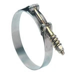 Ss 30030 201/301 T-bolt Spring Loaded Hose CLAMP,86, 90.5MM 98.4MM. Fixed Price $13.54.