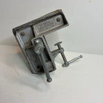Vintage Colombian Corner Bench Vise No 1655 Cleveland, Ohio. Fixed Price $25.00.