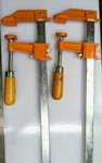 Two Jorgensen 36-IN 1000-LB Bar Clamps Model #3736-HD New Open Box. Made Usa. Fixed Price $55.00.