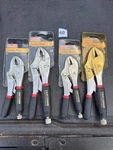 Sears Craftsman Pro Usa Nos 4P Locking Plier Set 45711 45714 45715 Vise Grip. Fixed Price $139.00.