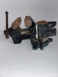 Sears 4.5" Swivel Bench Vise Vintage Cast Iron Anvil Heavy Duty Garage Tool. Fixed Price $34.99.