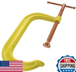 Bessey CDF408CHV Drop Forged In. X 5 High Vis Clamp. Fixed Price $81.20.