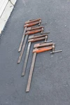 Jorgensen 9" Deep-reach Throat Bar Clamp 24" Max Opening No. 4924, Pc. Fixed Price $150.00.